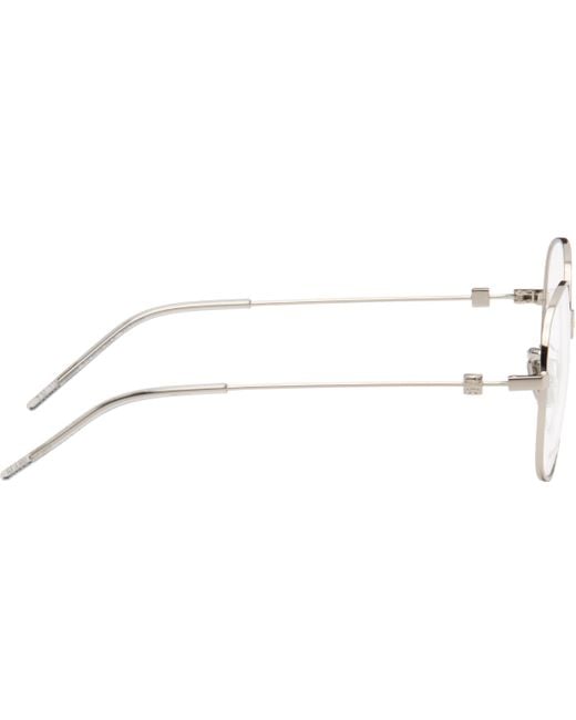 Givenchy Black Gv Speed Round Metal Glasses