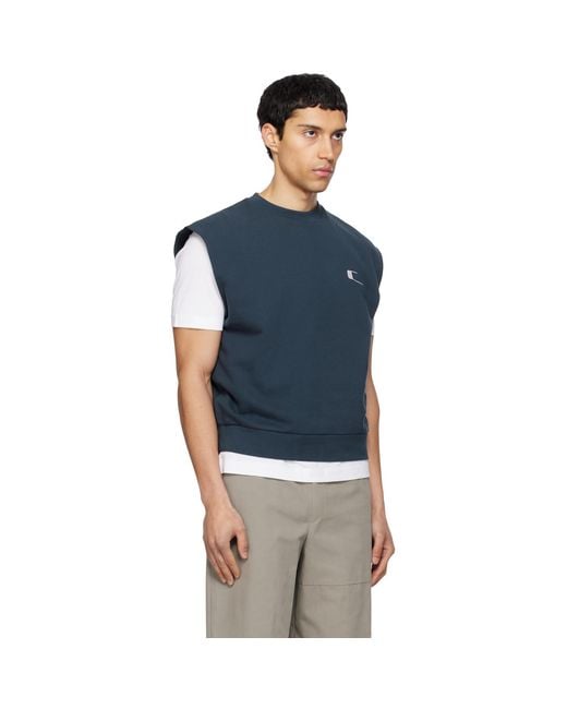 Carrera Blue Ferro Tank Top for men