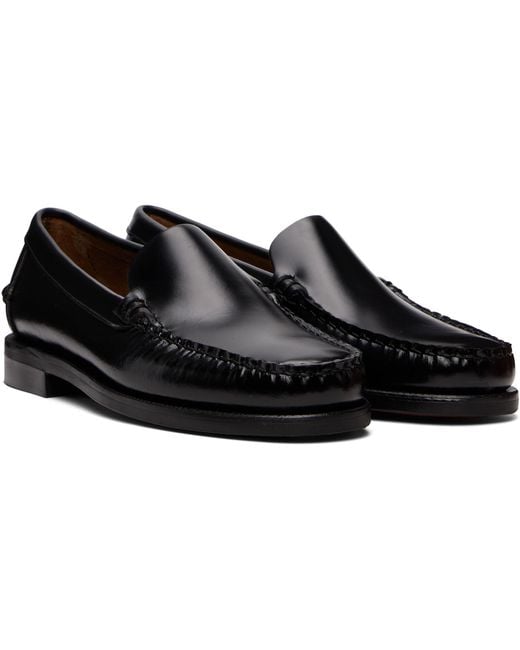 Sebago Black Frank Loafers for men