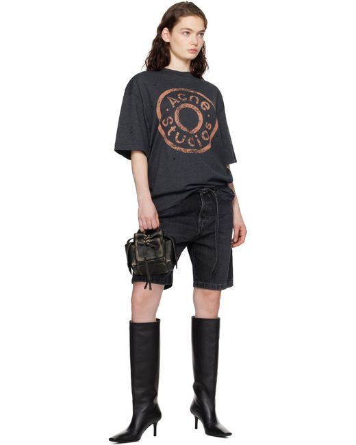 Acne Black Multipocket Mini Bag