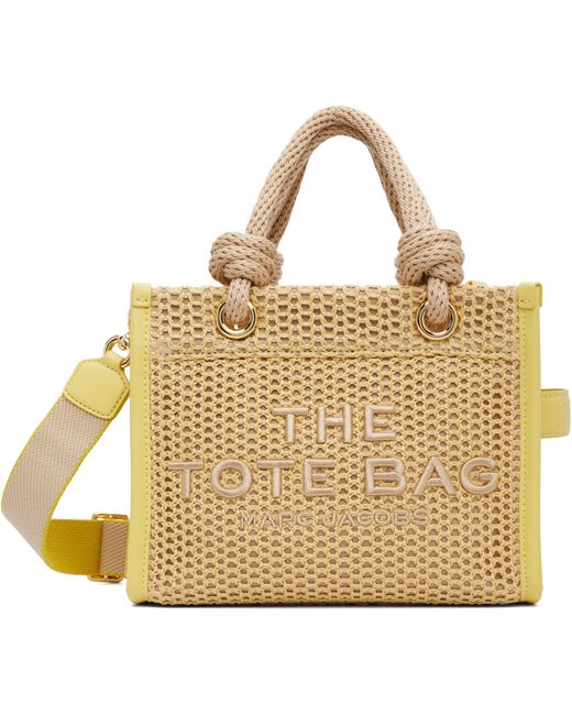 Marc Jacobs Metallic 'The Woven Rope Small' Tote