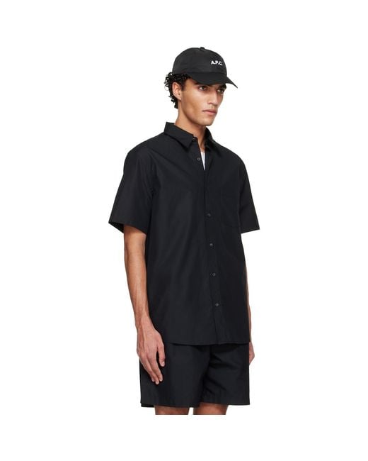 A.P.C. Black Bart Shirt for men