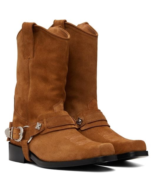 Toga Virilis Brown Ssense Exclusive Tan Aj1178 Boots for men