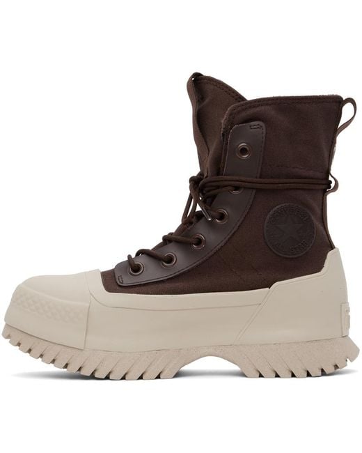 Converse Brown Chuck Taylor All Star lugged 2.0 Counter Climate Boots