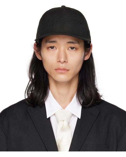 Yohji Yamamoto Black New Era Edition 59fifty Low Profile Cap for men