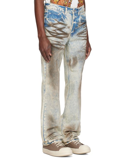 Who Decides War Multicolor Mechanic Jeans for men