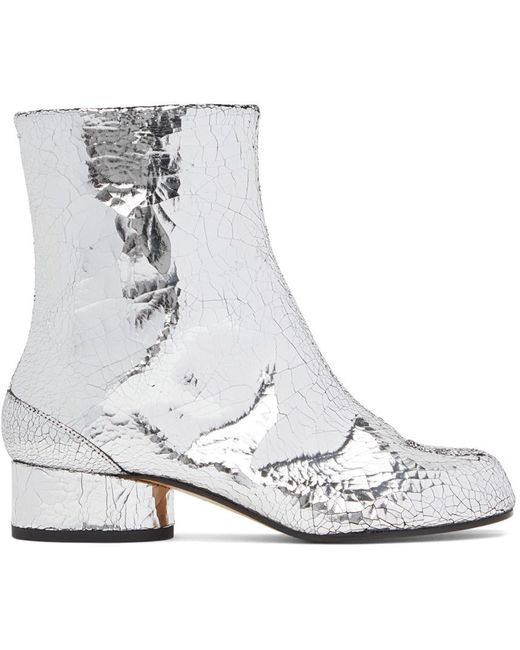Maison Margiela Calfskin Tabi Boots in 