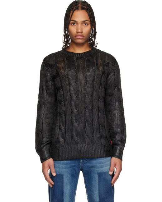DIESEL Black K-Michiu Sweater for men