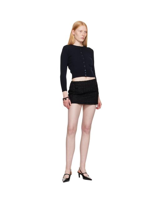Marc Jacobs Black 'the Pavé Mini Icon Charm' Bracelet