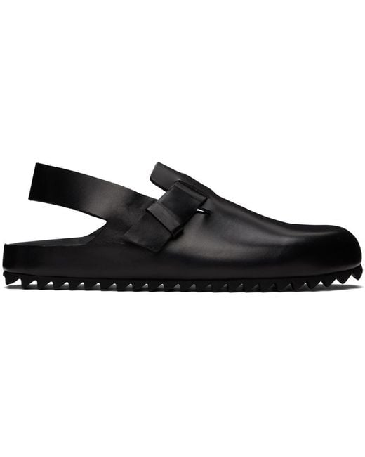 Officine Creative Black Agorà 008 Loafers for men