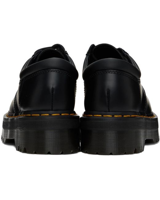 Dr. Martens Black 8053 Quad Platform-sole Leather Lace-up Shoes