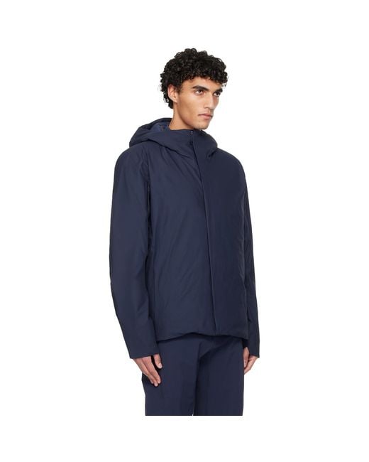 Veilance Blue Altus Down Jacket for men