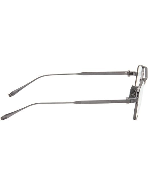 Akoni Black Gunmetal Proteus Sunglasses for men