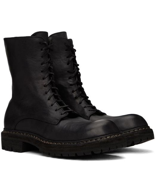 Guidi Black Gro5v Boots for men