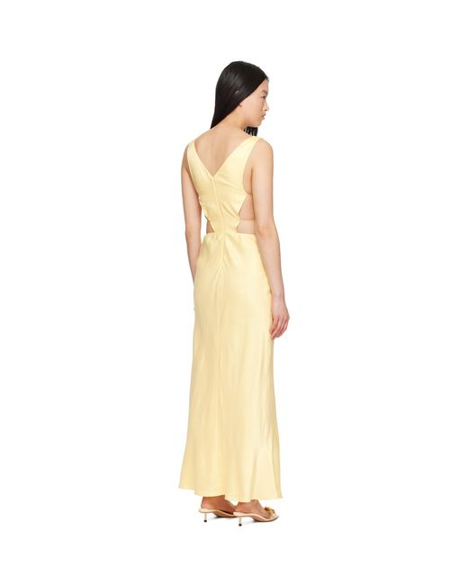 Bec & Bridge Black Agathe Diamond Maxi Dress