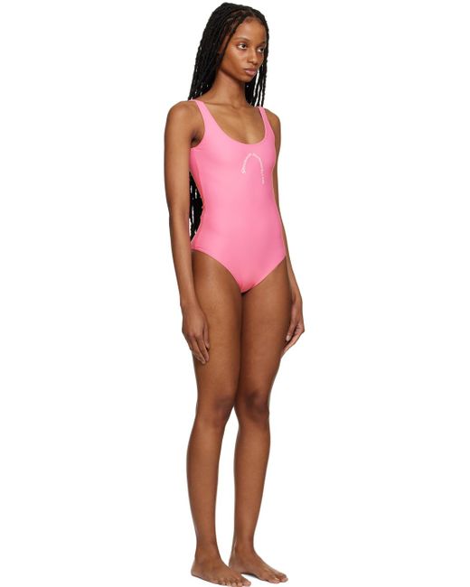 Stockholm Surfboard Club Red Stockholm (surfboard) Club Printed One-piece Swimsuit