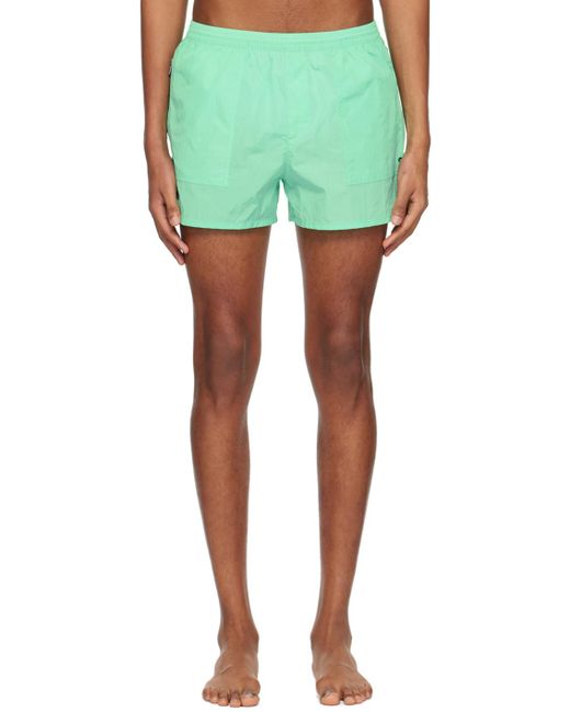 True Tribe Green Short Steve Swim Shorts for men