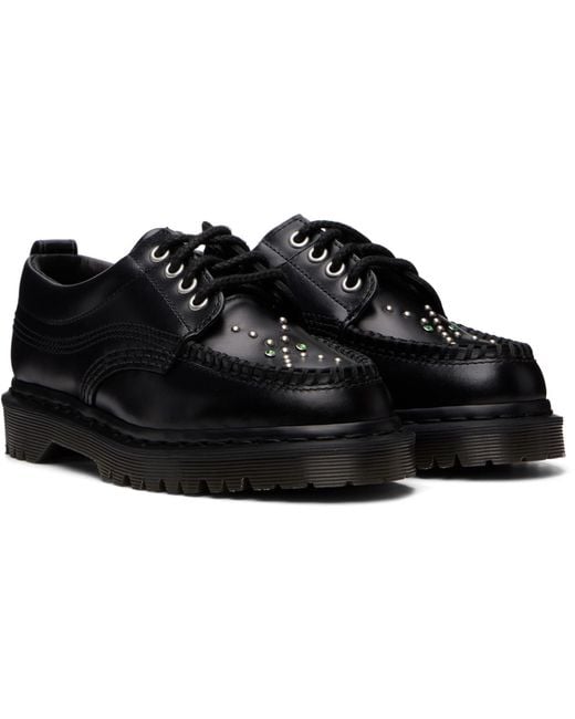 Dr. Martens Black Lowell Stud Derbys