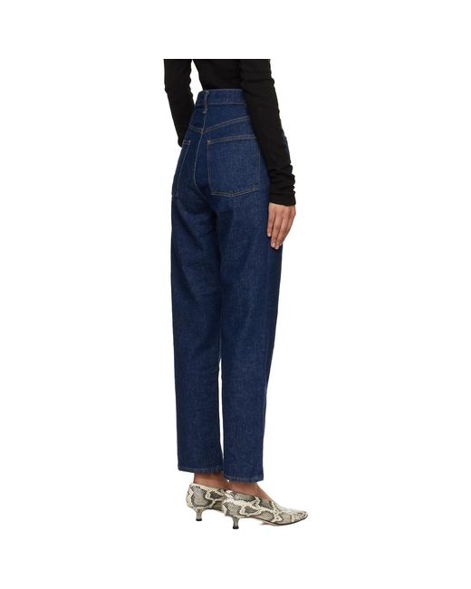 Agolde Blue 90's Pinch Waist Crop Comfort Stretch Jeans