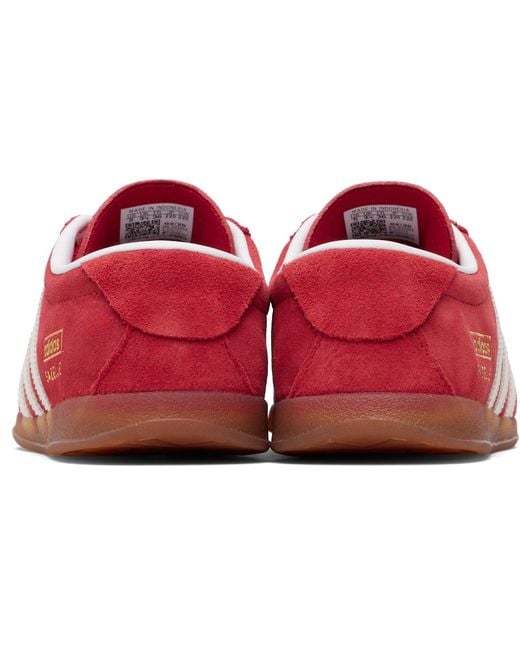 Adidas Originals Red Gazelle Lo Pro Sneakers for men