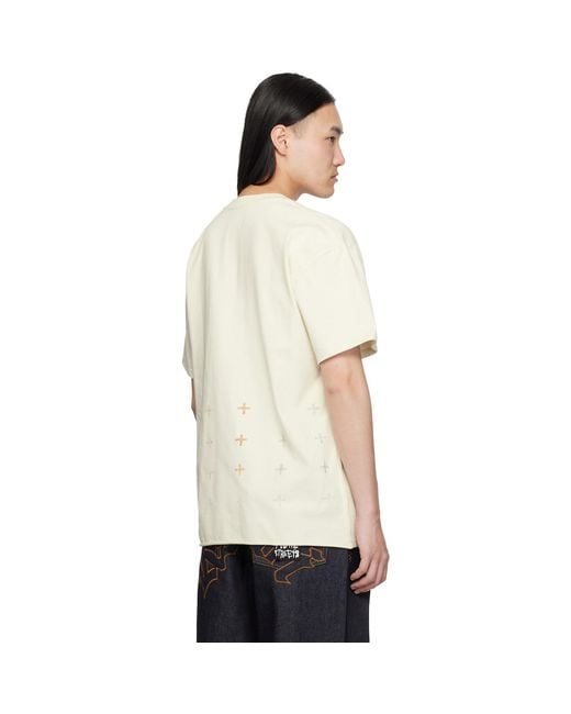 Ksubi Natural Off- Death Snake Biggie/T-Shirt for men