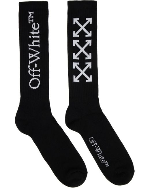 Off-White c/o Virgil Abloh Black Arrow Socks for men
