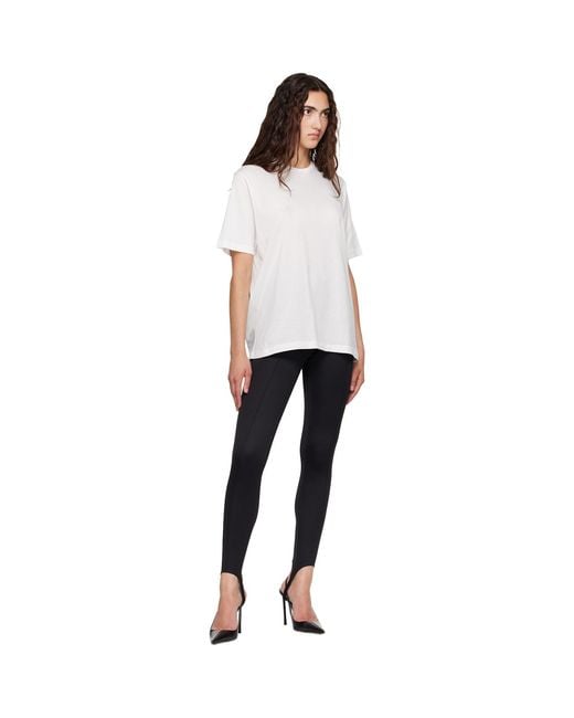 Frankie Shop Blue Caserta Stirrup Leggings