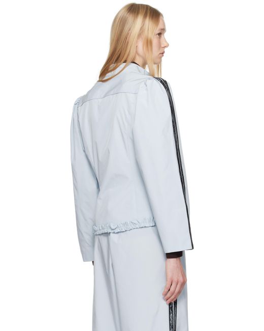 Sandy Liang White Eileen Jacket