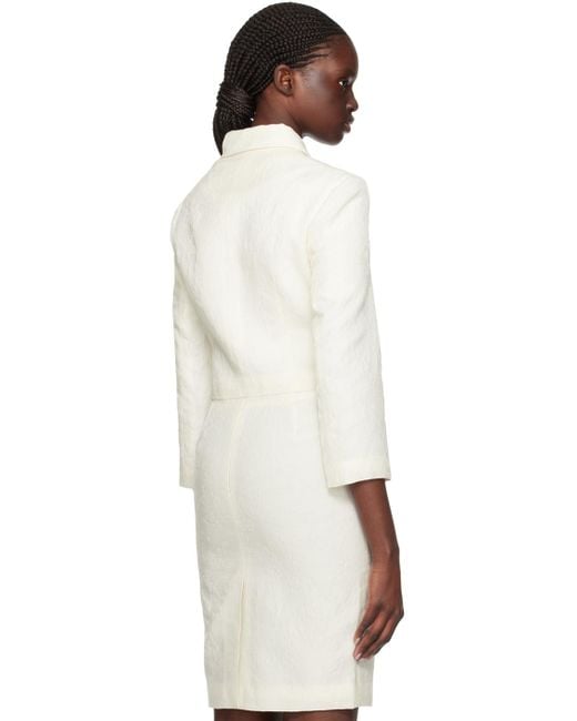 ShuShu/Tong Multicolor White Pointed Jacket