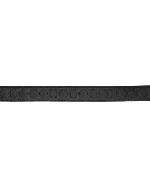 Amiri Black 'Ma' Quad 4 Cm Belt for men