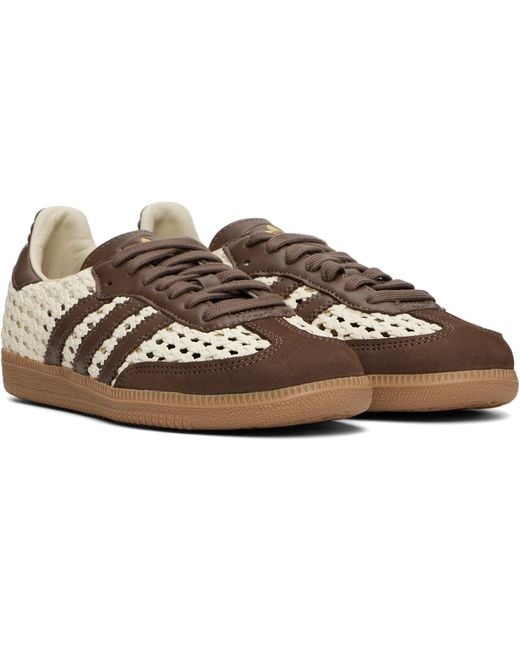 Adidas Originals Black Off- & Samba Og Sneakers