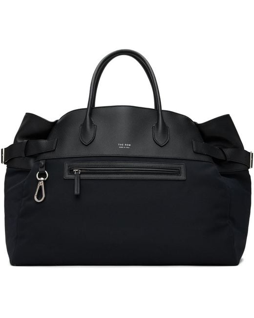 The Row Black Margaux 17 Inside-out Bag