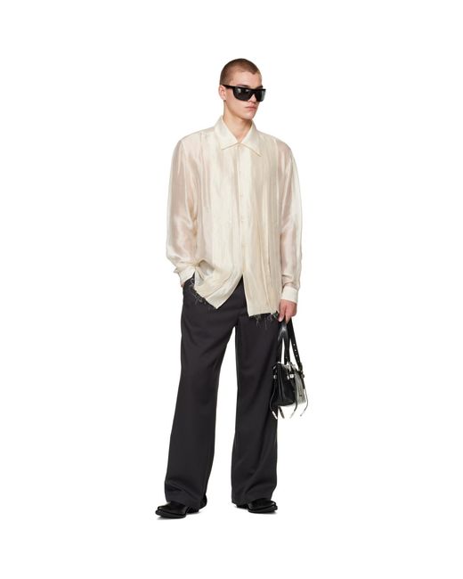 Our Legacy Natural Off- Tuxedo Every Shirt for men
