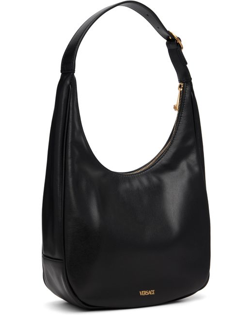 Versace Black 'La Medusa' Shoulder Bag
