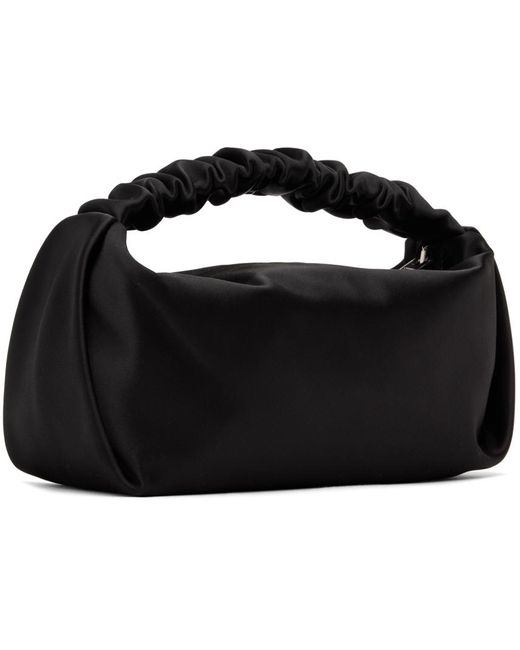 Mini sac noir à poignée de style chouchou Alexander Wang en coloris Black
