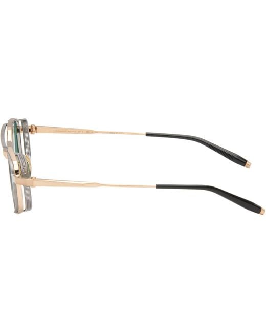 Akoni Green Gunmetal Atlantis Sunglasses for men