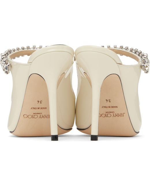 Jimmy Choo Black Ssense Exclusive Off- Bing 100 Mules