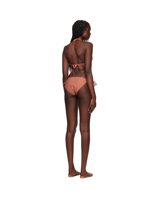 Maison Kitsuné Black Baby Fox Bikini