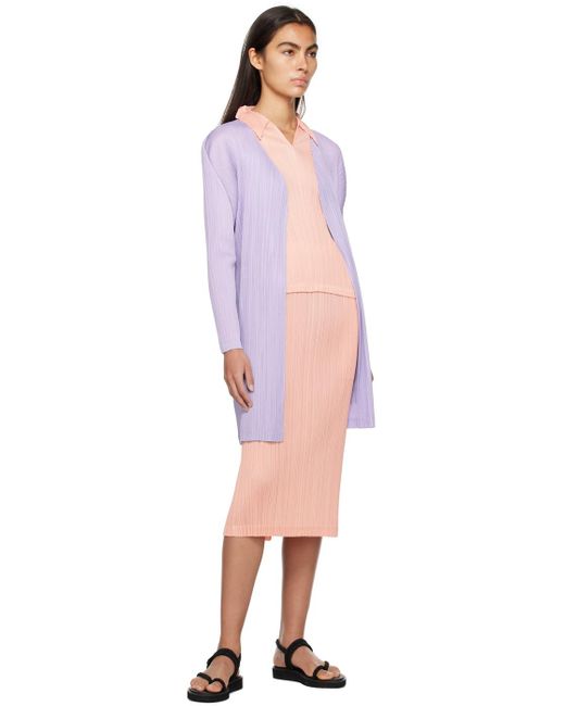 Pleats Please Issey Miyake Pink Monthly Colors October Top