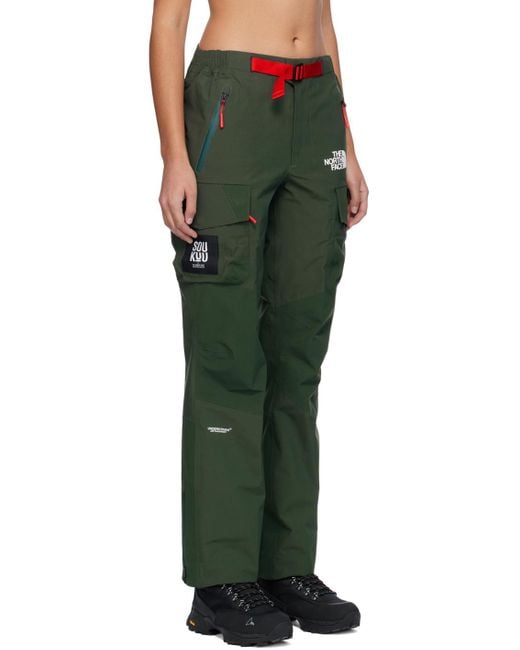 Undercover Green Khaki The North Face Edition Shell Trousers
