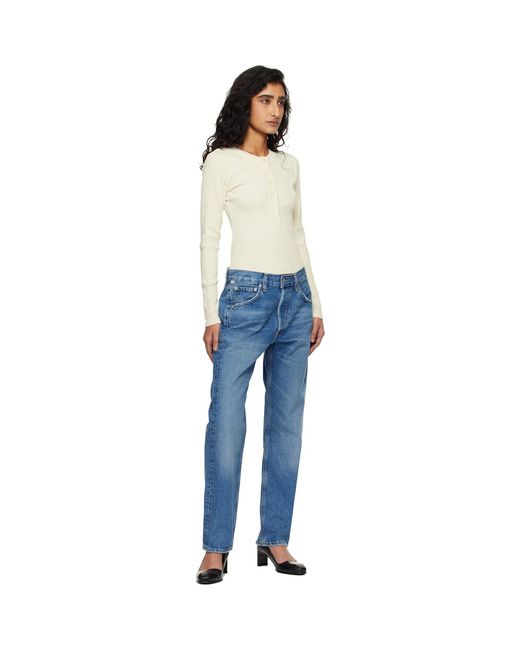 Citizens of Humanity Blue Straight Winslow Long Jeans