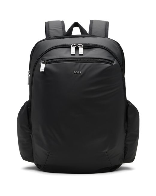 Boss Black Logo Lettering Technical Backpack for men
