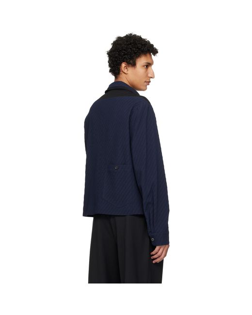 Kiko Kostadinov Blue Noro Jacket for men