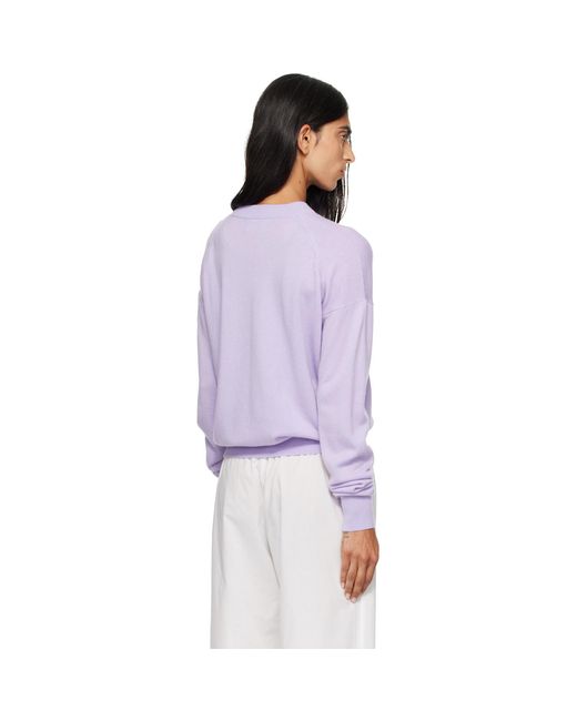 Pull Morris Mauve B.B. Wallace en coloris Purple