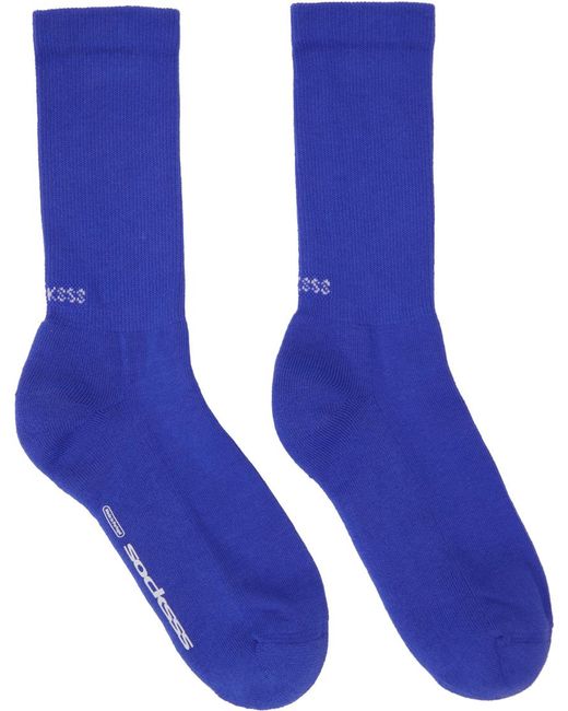 Socksss Blue Two-pack Socks for men
