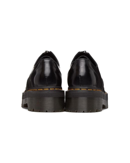 Dr. Martens Black 1461 Quad Zip Derbys | Lyst