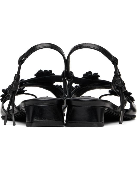 CECILIE BAHNSEN Black Cbarna Heeled Sandals