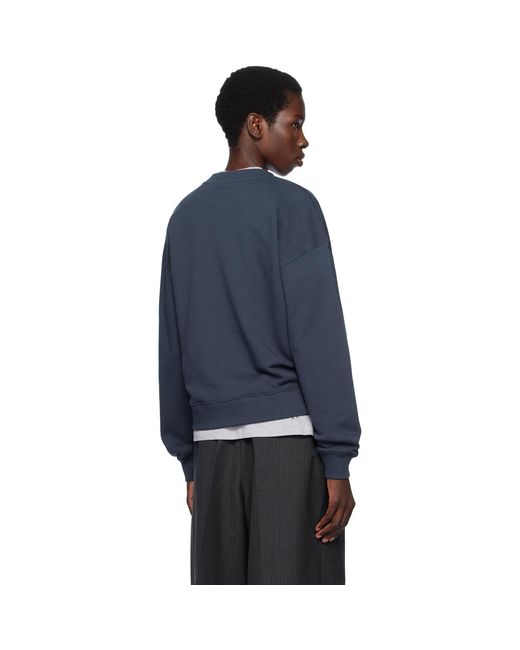 Maison Kitsuné Blue Bold Fox Head Patch Comfort Sweatshirt