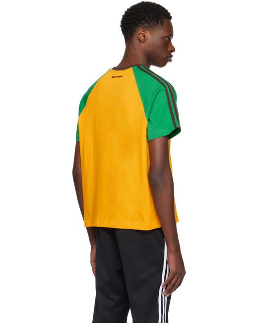 T-shirt jaune édition adidas originals Wales Bonner pour homme en coloris Orange