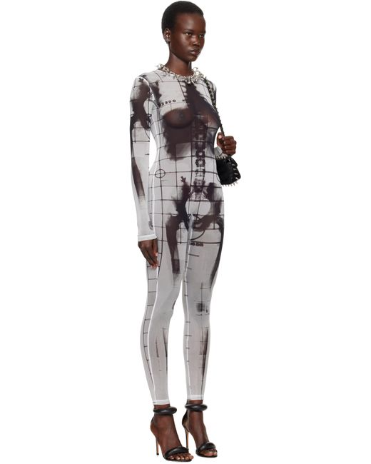 Jean Paul Gaultier Black 'The Squeletor' Jumpsuit